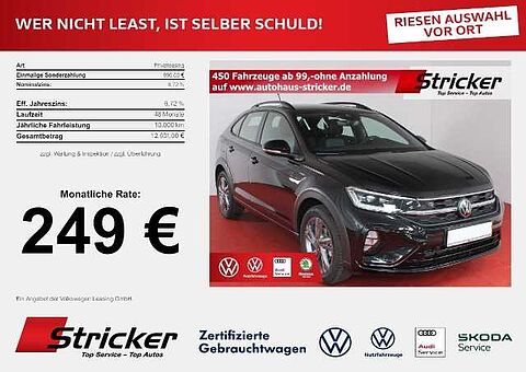 Volkswagen Taigo R-Line 1.0 l TSI 249,- mtl. IQ.Drive RFK GJ-Reifen