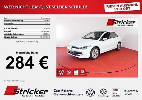 Volkswagen Golf Life 1.5 TSI 116 PS Pano 284,- mtl. ACC Sitzheizung