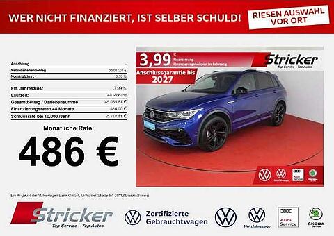 Volkswagen Tiguan °°R-Line 2.0TDI DSG 4M 486,-ohne Anzahlung AHK Standh.