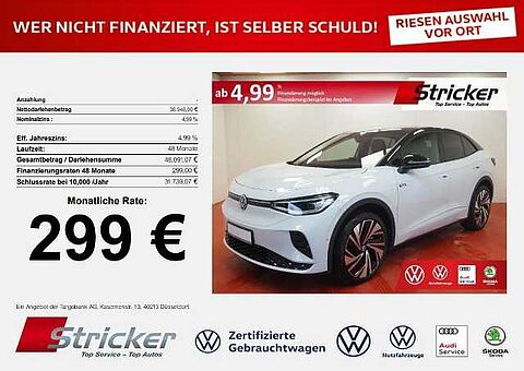 Volkswagen ID.5 GTX 220/77 299,-ohne Anzahlung Navi ACC Kamera