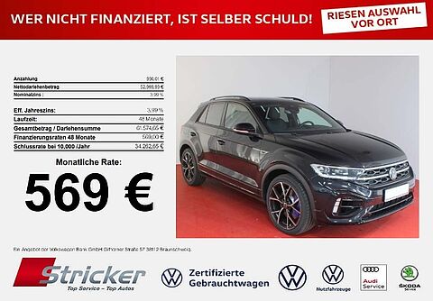 Volkswagen T-Roc R Performance 4M 569,- mtl. 300PS Pano AHK Beats Black Style 19'