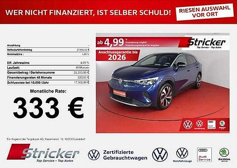 Volkswagen ID.4 1st 150/77 333,- ohne Anzahlung Leder Standklima Sitzheizung Navi