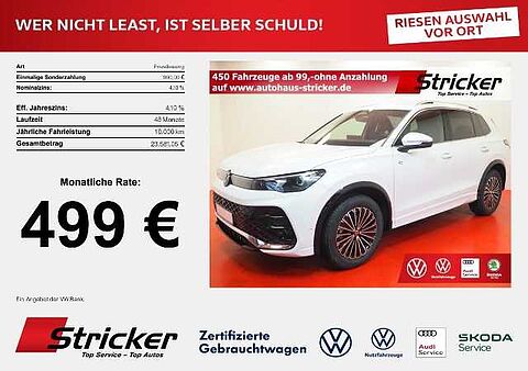 Volkswagen Tiguan R-Line 1.5 eTSI DSG 499,- mtl. DCC Pano AHK Harmann Kadon Assistenzpaket