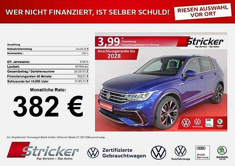 Volkswagen Tiguan °°R-Line 1.5TSI DSG 382,-ohne Anzahlung Navi