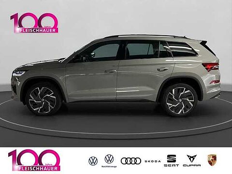 SKODA Kodiaq EU6d RS 2,0 TSI 180 kW 7-Gang DSG 4x4 LED Keyless Rückfahrkam.