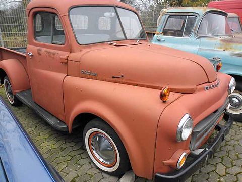 Dodge Verkauft : Pick up 1950/6 Zylinder-Flathead 
