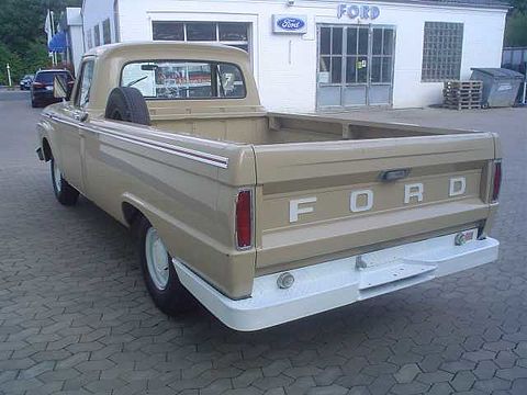 Ford Verkauft : Pickup F 100 V8 Custom Cab. 1964